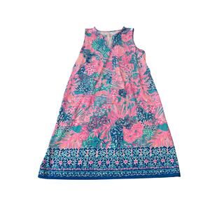 Lilly Pulitzer Johanna Swim Coverup Dress in Multi Splendor in the Sand XS